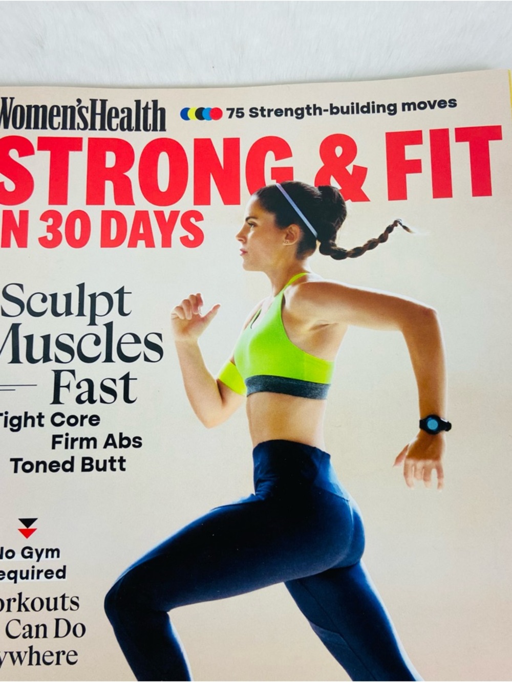 Women's Health Strong & Fit in 30 Days Magazine - sculpt muscles fast - Picture 3 of 5